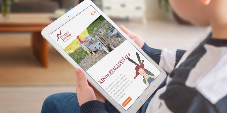 Neue Website der Kita Pippi Langstrumpf