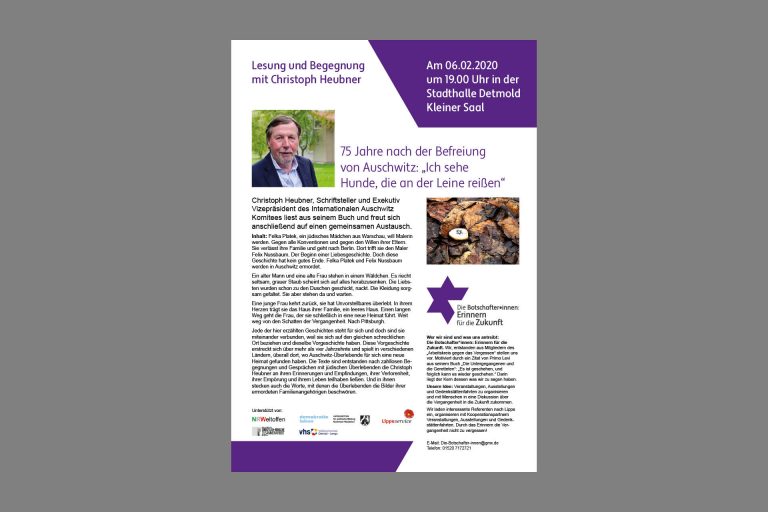 Flyer für die Botschafter*innen