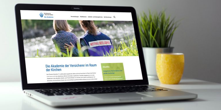 Neue Website mit CMS für die Akademie der VRK