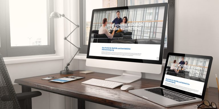 Website für die GSC