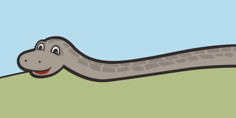 Illustration Natti für den Naturpark Teutoburger Wald/Eggegebirge