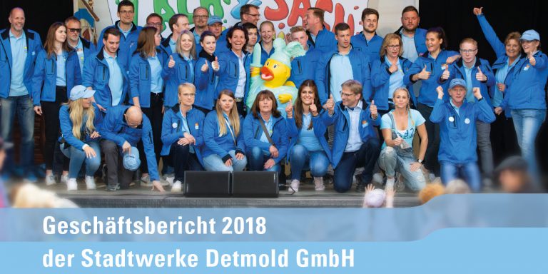 Geschäftsbericht 2018 der Stadtwerke Detmold