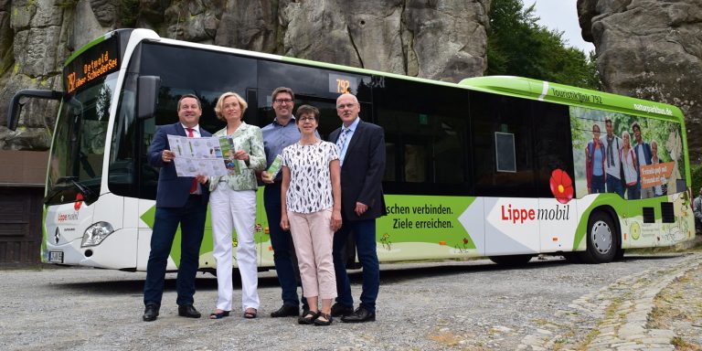 Die Naturparkbusse mit frischem Design