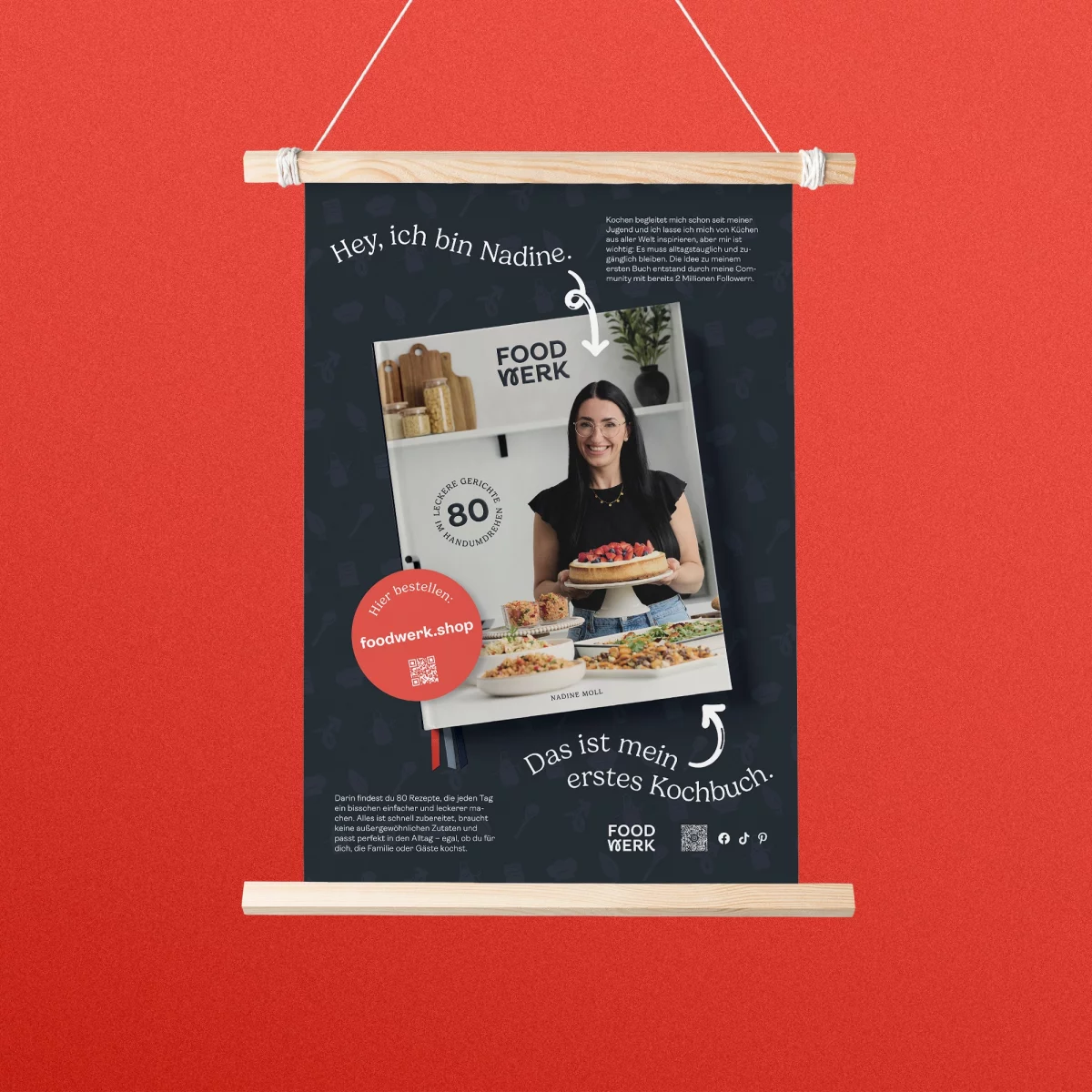 Foodwerk Kochbuch Plakat